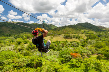 Dominican Zipline Adventure from Punta Cana