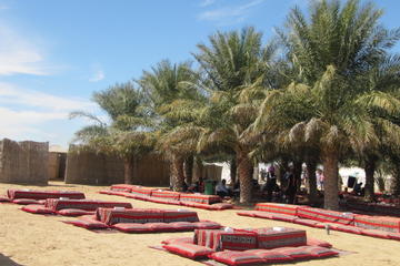 Bedouin Desert Camp Safari and Activities from Abu Dhabi Including Dune Bashing and BBQ Dinner