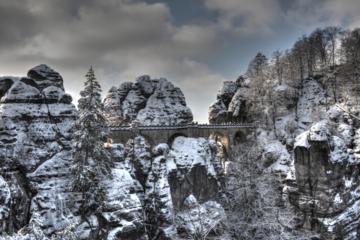 Bohemian And Saxon Switzerland Winter Tour from Prague
