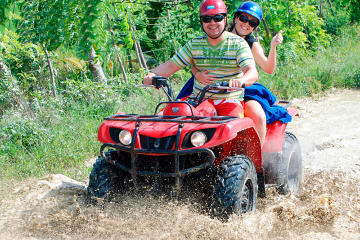Punta Cana 4x4 ATV Adventure and Beach Tour