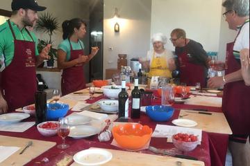 Traditional Cooking Class in Assisi in an organic winery