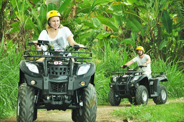 Full Day Bali Adventure Tour with Quad Bikes and Rafting