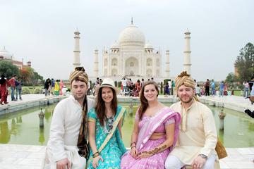 Private Tour: Agra Day Trip from Delhi with Taj Mahal Tour in Authentic Indian Dress