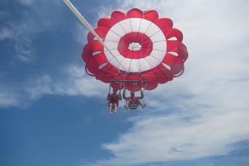 Water Sport Tandem Package: Parasailing tandem adventure Underwater tandem scooter riding Ski tube