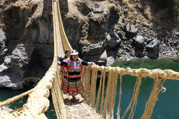 Queswachaca the Last Inca Bridge and 4 Lagoons Tour with Picnic