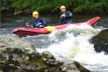 Rafting on the River Tay in 2-Person River Duckies in Aberfeldy
