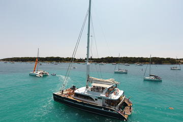Daytime or Sunset Catamaran Cruise from Cannes with Optional Lunch or Champagne