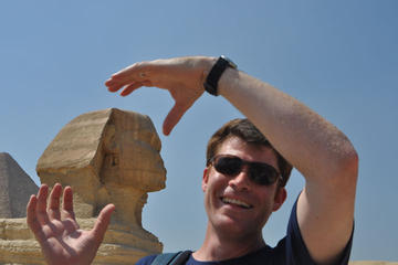 Guided Day Tour to Giza Pyramids and Saqqara from Cairo with Felucca Ride and Derwish Show