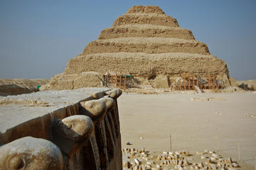 A full day tour to all pyramids of Giza,Sakkara and Memphis with an Egyptologist guide