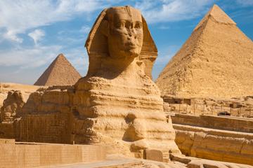 Cairo highlights day tour to Giza pyramids,Sphinx,Egyptian museum& Khalili Souq