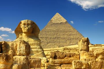 Cairo stopover tour to Giza pyramids,Sphinx and the valley temple