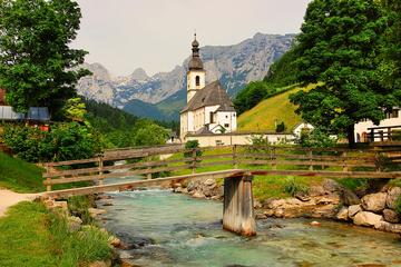 Eagle's Nest, Berchtesgaden and Ramsau with famous church and lake