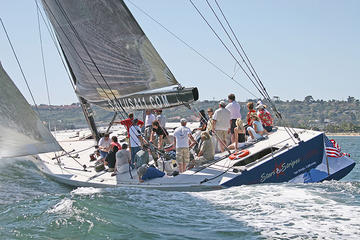 Sunset Sail aboard Stars and Stripes America's Cup Racing Yacht