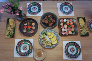 Learn to Cook Japanese Tempura and Chirashi Sushi with a Tokyo Local in Her Home