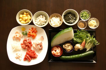 Local Market Tour and Japanese Cooking Lesson in a Luxury Apartment in Tokyo