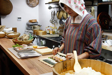 Market Tour and Cooking Lesson in Takayama in a Renovated Historical Building