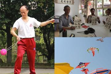 Half Day Family Learning Class of Kite and Chinese YoYo or Calligraphy