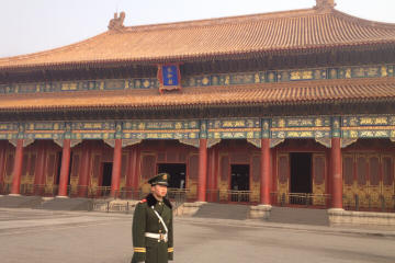 Private Day Tour in Beijing with Public Transportation: Tiananmen Square, Forbidden City, Jingshan Park and Huotong area