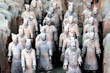 Two-Day Xi'an Trip by High-Speed Train from Beijing:Terracotta Warriors, City Wall and Dumpling Banquet