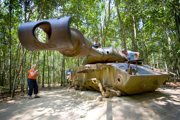 Cu Chi tunnels half day tour by Bus in the Morning