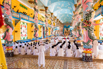 Full-Day Tour of Cao Dai Temple and Cu Chi Tunnels from Ho Chi Minh City