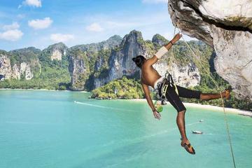 Half Day Rock Climbing Tours at Railay Beach in Krabi