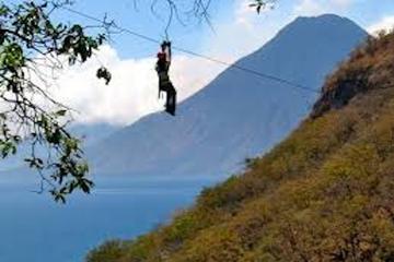 Stand Up Paddle Board or Kayak and Extreme Zipline Adventure from Panajachel