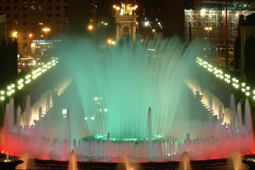 Magic Fountain Show and Gay Night Tour in Barcelona