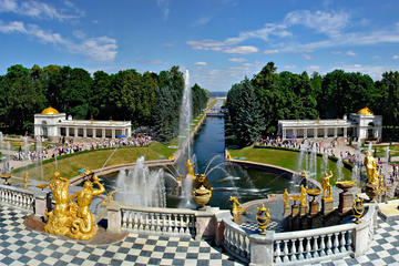 St Petersburg Visa Free Shore Tour of Hermitage and Grand Palace in Peterhof