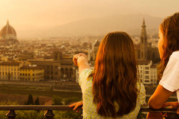 Private Minivan with a View and Uffizi in Florence Tour