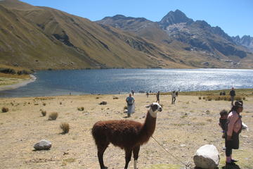Querococh Lake and Chavin Ruins and from Huaraz