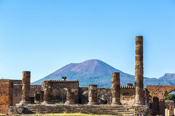 Full-Day Tour of Pompeii and Mt. Vesuvius from Sorrento