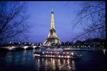 Skip-the-Line Eiffel Tower Summit Entrance Ticket and Evening Illuminations Cruise in Paris