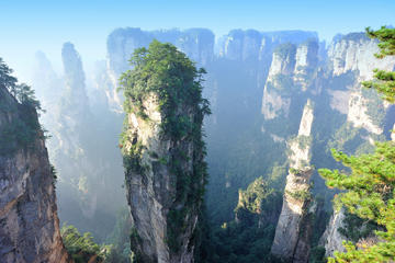 The Avatar Mountains of Zhangjiajie