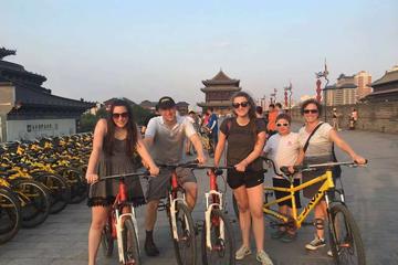 4-Hour Guided Trip: City Wall Biking and Calligraphy Class From Xi'an