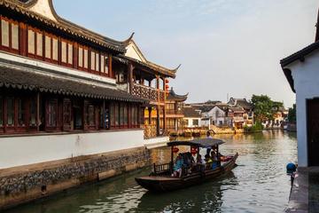 Private Day Tour of Zhujiajiao Water Town and Jade Buddha Temple in Shanghai
