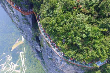 Zhangjiajie Private Trip of Tianmen Mountain Sky Walk and Tujia Custom Discovery