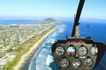 Mount and City Helicopter Flight from Tauranga