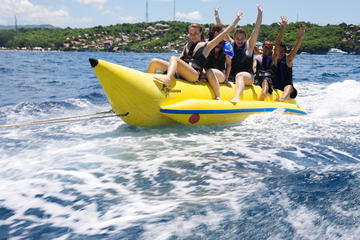 Bali Marine Water Sport Activities Fun Package: Banana Boat, Parasailing and Jet Ski