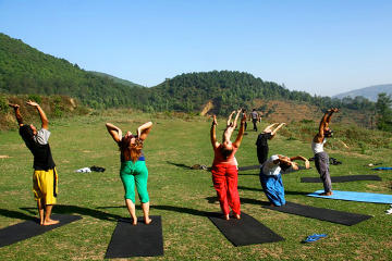 Yoga Experience Day Trip with Private Transfer From Kathmandu