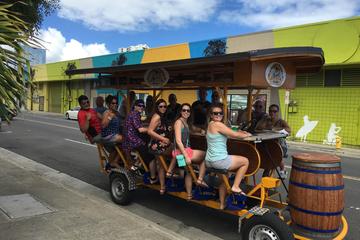2-Hour Beer and Bites Tour in Honolulu by Group Bike