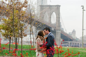 Styled Photoshoot in DUMBO and Brooklyn Bridge Park in New York City