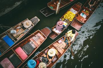 Full Day Biking the Bangkok Weekend Floating Markets