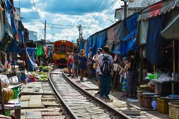 Full Day Samut Songkram including Maeklong Railway Market