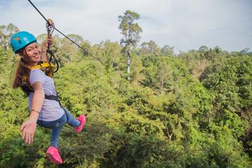 Full Day Siem Reap Adventure Biking and Zip Lining