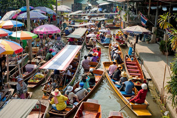 Half Day Amphawa the evening Floating Market