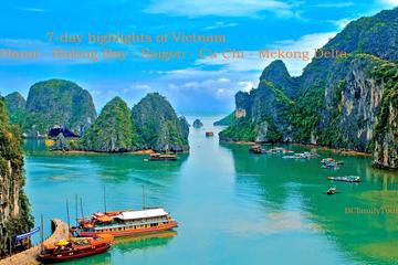 7-Day Highlights of Vietnam: Hanoi - Halong - Ho Chi Minh- Mekong