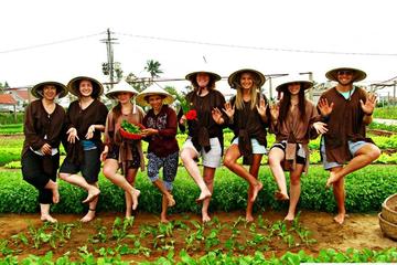 Bicycle experience countryside & cooking class in Hoian & free foot massage