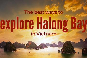 Halong 5hrs cruise -the best journey in Halong Bay -Luxury Group tour from Hanoi