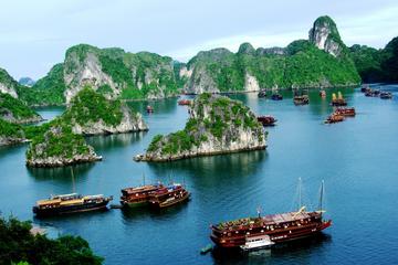 Overnight Halong Bay Cruise with Hanoi Hotel Pickup